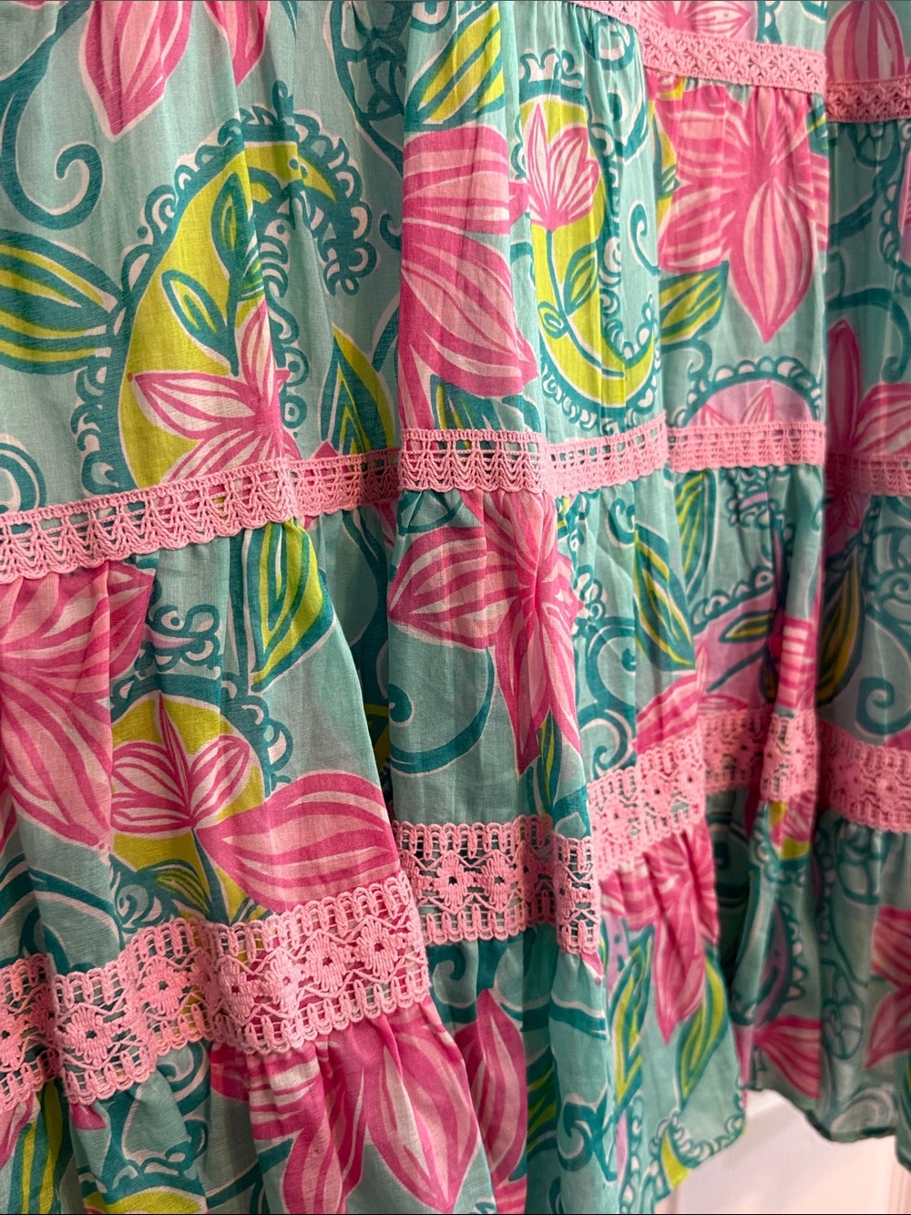 Lilly Pulitzer Jacinda Midi Dress in Lazy Paisley Print - Picture 13 of 14